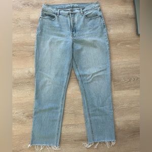 Slouchy Straight Jeans